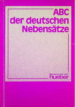 ABC der deutschen Nebensatze