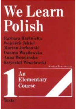 We learn Polish 1 an elementary course