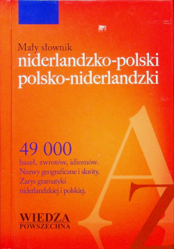 Mały słownik niderlandzko - polski polsko - niderlandzki