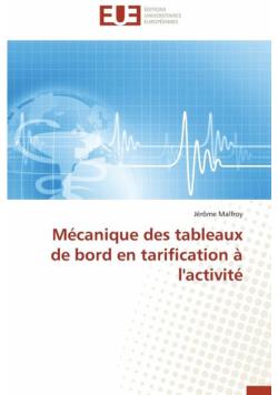 Mécanique des tableaux de bord en tarification à l'activité