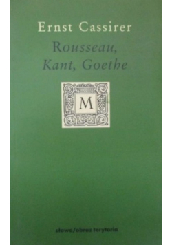 Rousseau Kant Goethe
