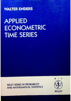 Applied Econometric Time Series