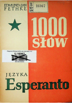 1000 słów języka Esperanto