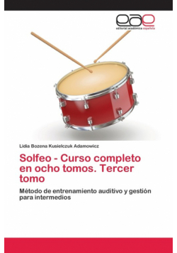 Solfeo - Curso completo en ocho tomos. Tercer tomo