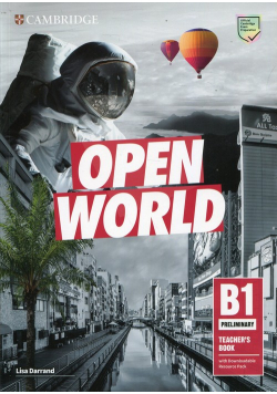 Open World Preliminary Teacher's Book with Downloadable Resource Pack