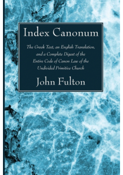 Index Canonum