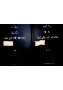 Teologia systematyczna 2 tomy