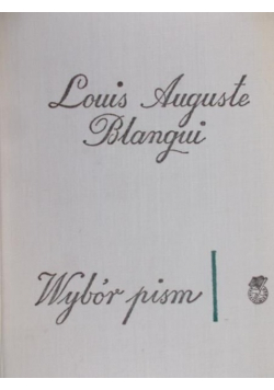 Blanqui Wybór pism