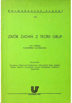 Zbiór zadań z teorii grup