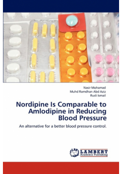 Nordipine Is Comparable to Amlodipine in Reducing Blood Pressure