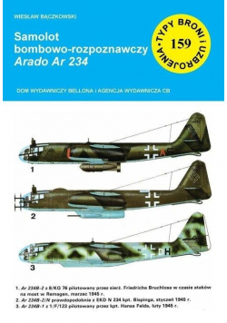 Samolot bombowo - rozpoznawczy Arado Ar 234