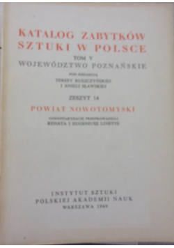 Powiat Nowotomysk Tom V zeszyt 14