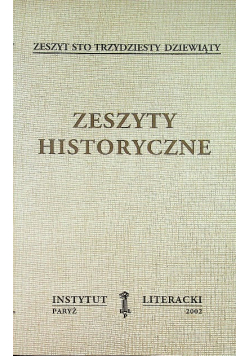 Zeszyty historyczne zeszyt 139
