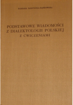 Podstawowe wiadomości z dialektologii Polskiej