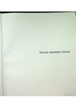 Proces equipment design