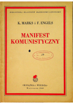 Manifest Komunistyczny 1949 r