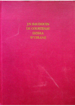 Baudouin De Courtenay Dzieła wybrane tom II
