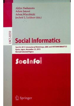 Social informatics