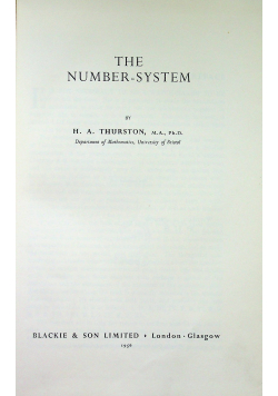 The number system