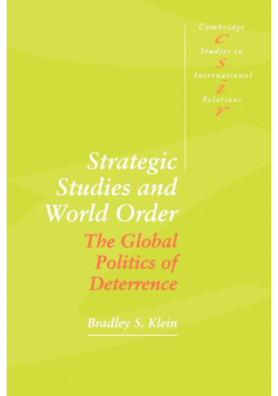 Strategic Studies and World Order