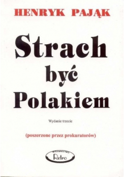 Strach być Polakiem