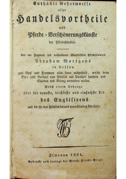 Enthullte geheimnisse aller handelsvorteile 1824r
