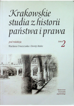 Krakowskie studia z historii państwa i prawa 2