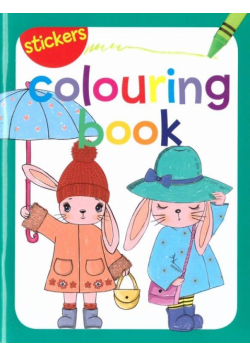 Colouring book z naklejkami. Jesień