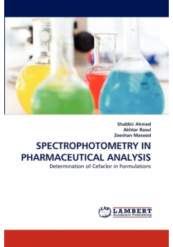 Spectrophotometry in Pharmaceutical Analysis