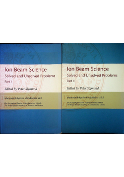 Ion Beam Science tom I i II
