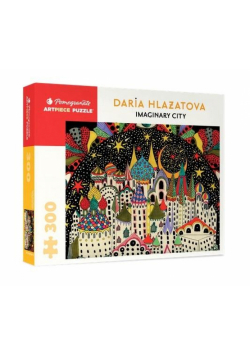 Puzzle 300 Wyimaginowane Miasto, Daria Hlazatova