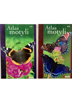 Atlas motyli Tom I i II
