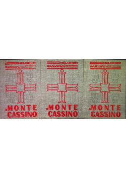 Bitwa o Monte Cassino tom I do III