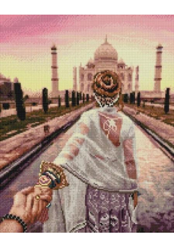 Mozaika diamentowa - Taj Mahal 40x50cm