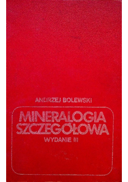 Mineralogia szczegółowa