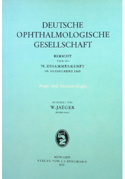 Deutsche ophthalmologische gesellschaft