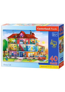 Puzzle 40  el. Maxi B-040346-1 House Life