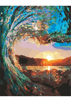 Malowanie po numerach - Westchnienie.. 40x50cm