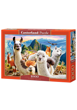 Puzzle 1000 el.  C-104758-2 Llamas Selfie