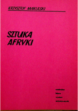 Sztuka Afryki