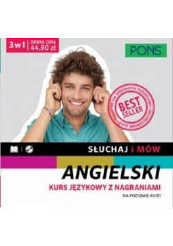 Pakiet: Słuchaj i mów. Angielski 3w1