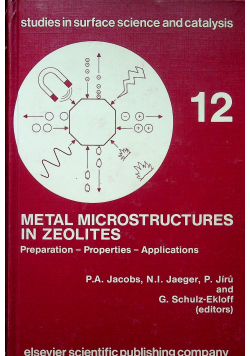 Metal Microstructure in zeolites 12