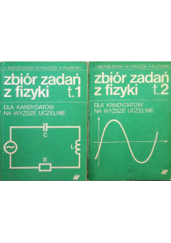 Zbiór zadań z fizyki Tom 1 i 2