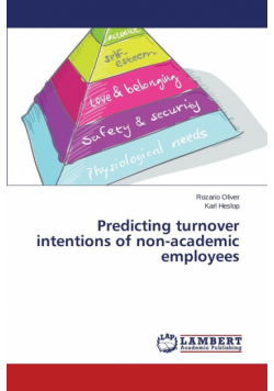 Predicting turnover intentions of non-academic employees
