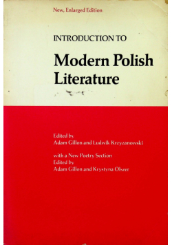 Introduction to Modern Polish Literature
