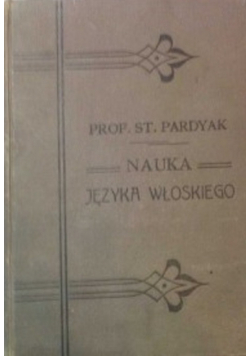 Nauka języka włoskiego 1907