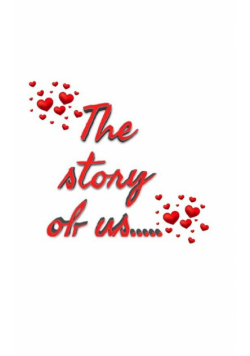 Valentine's the story of us blank journal