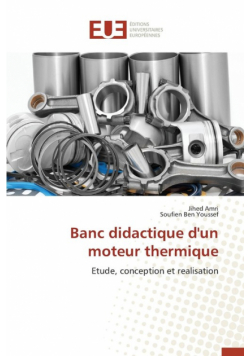 Banc didactique d'un moteur thermique