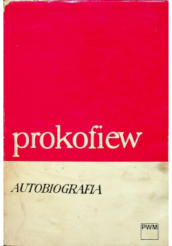 Prokofiew Autobiografia