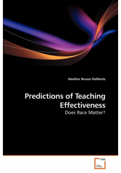 Predictions of Teaching Effectiveness